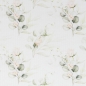 Preview: Waffeljersey "Ilse" Eukalyptus Blüten | weiß